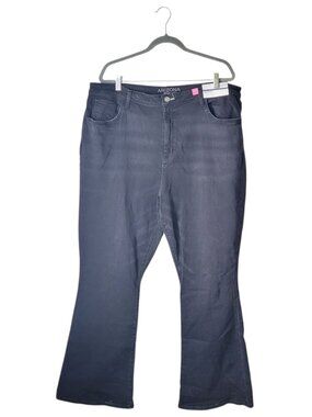 Arizona Hi Rise Black Bootcut Jeans